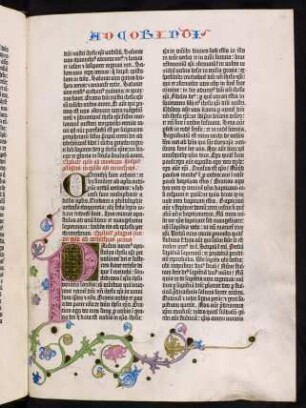 Argumentum in Epistolas ad Corinthios et Epistola ad Corinthios prima