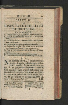 Capvt IV.