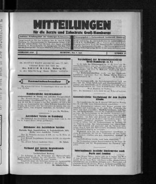 Jahrgang 1929, Hamburg, den 7. Juli, Nummer 27