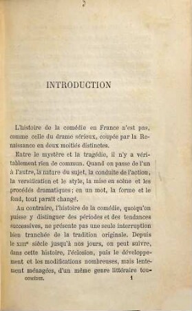 Histoire du théâtre en France, 3