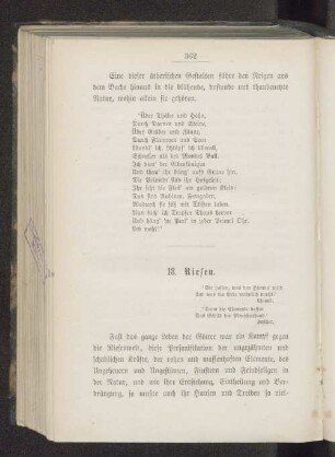 18. Riesen.