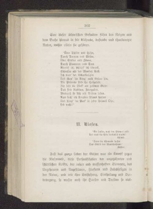 18. Riesen.