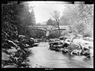 Schwarzatal, steinerne Brücke