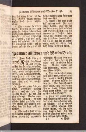 Frommer Wittwen und Waisen-Trost.