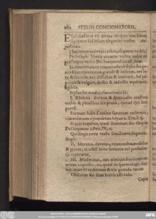 [Stylus Concionatoris.]