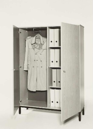 Garderoben- und Aktenschrank (Modell 848)