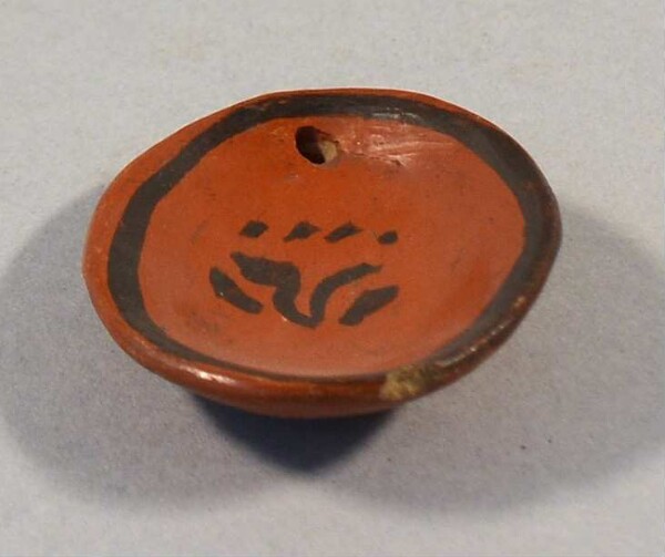 Clay plate (miniature)