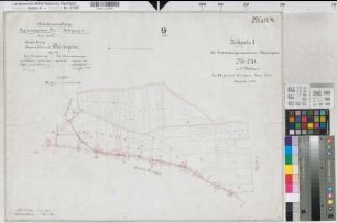 Meiningsen (Soest), Zusammenlegung Meiningsen, Bl.4 Urkarte I Deiringsen Flur 9