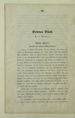Drittes Buch. Die Römer