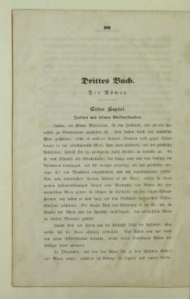 Drittes Buch. Die Römer