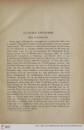 Gotischer Kirchenbau