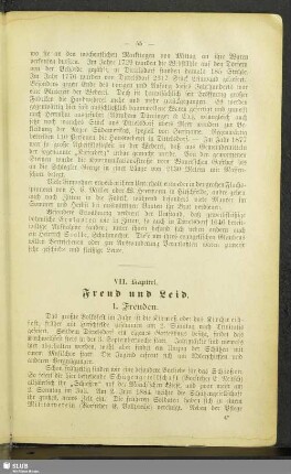 VII. Kapitel. Freud und Leid