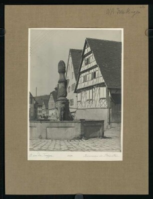 434, Brunnen in Beinstein. (Nr. 3284).