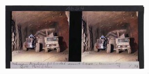 Schwenkschaufellader, mit Lesa-Unimog, Erzbergbau Bülten