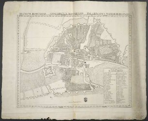 Plan Der Stadt Koenigsberg