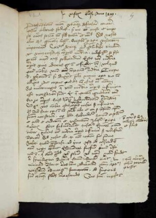69r-70r Collatio in visitatione bursae, 1499