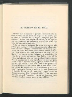 El huesito de La Rioja