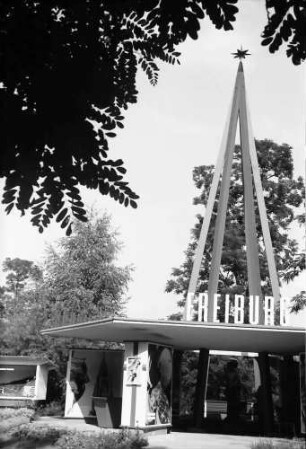 Stuttgart: Landesausstellung, Pavillon Freiburg, Gesamtansicht