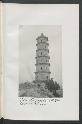 Pekín. - La pagoda del Palacio de Verano. - [Fotografía]