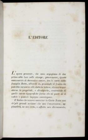 L' Editore