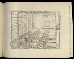 Abbildung 166. Perspective des Inneren der Kirche vor dem Rosenthaler Thore bei Berlin.