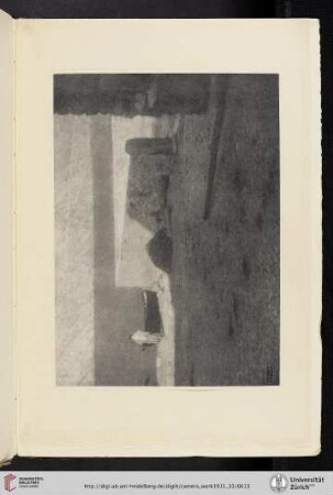 [Heinrich Kuehn, II. On the Shore, photogravure from the original print]