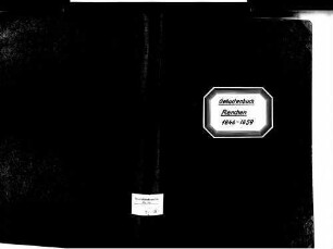 Renchen OG; Katholische Gemeinde: Geburtenbuch 1846-1859