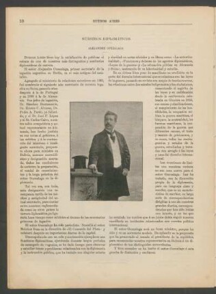 Nuestros diplomáticos : Alejandro Guezalaga