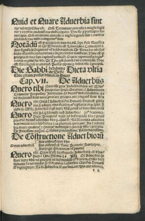Cap. VII. De Adverbiis