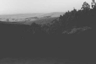 Hügellandschaft : Blick über eine Hügellandschaft im südafrikanischen Tafelland