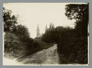 Weg zum Kloster Vierzehnheiligen