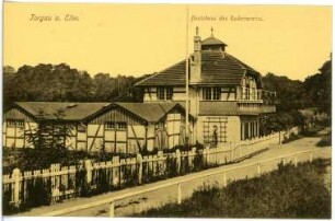Torgau. Bootshaus des Rudervereins