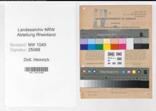Entnazifizierung Heinrich Doll , geb. 04.09.1902 (Kraftfahrer)
