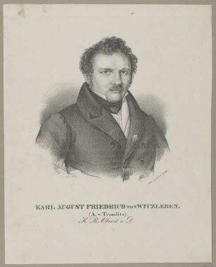 Bildnis des Karl August Friedrich von Witzleben