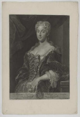 Bildnis der Maria Helena Sabina ab Imhoff