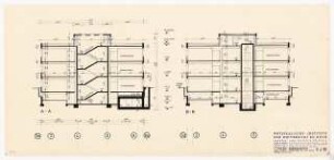 Physikalische Institute der Universität Köln: 1. Physik Querschnitte, 1:100