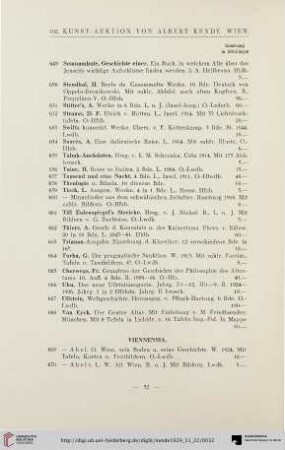 Viennensia (Nr. 669-779)