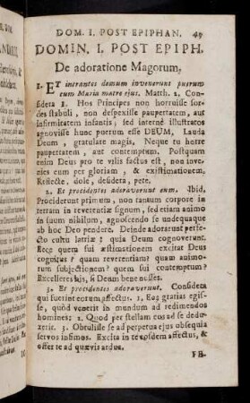 47-95, Hebdomada Post Epiphaniam