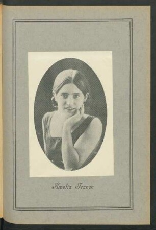 [Fotografía de] Amelia Franco