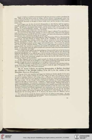 F. Austin Lidbury [reprint from American Photography, December, 1910]