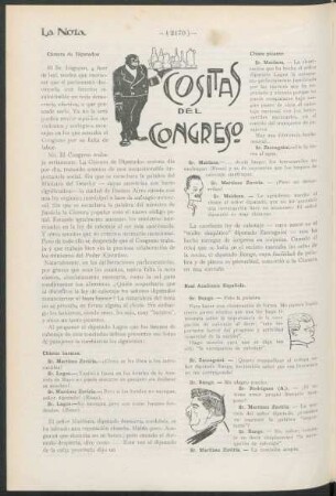 Cositas del congreso