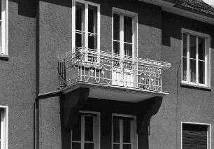 Sachteil Balkon; Gießen, Roonstraße 29
