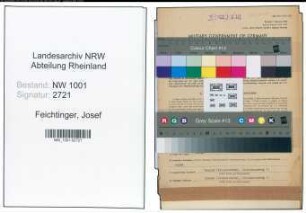 Entnazifizierung Josef Feichtinger, geb. 22.09.1906 (Techn.-Inspektor)
