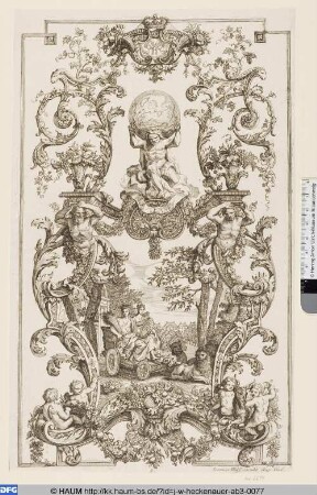 Atlas und Ceres und Kybele
