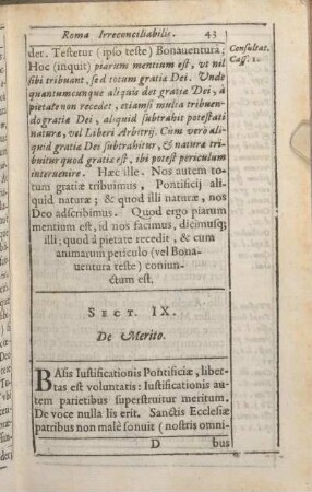 Sect. IX. De Merito.