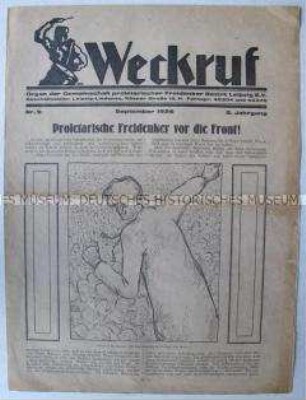 Lokales Mitteilungsblatt der Gemeinschaft proletarischer Freidenker