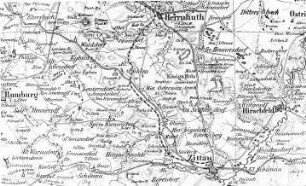 Eibau. Geognostische Karte der Preußischen Oberlausitz, von Glocker, 1857 (Sign.: VII 65)