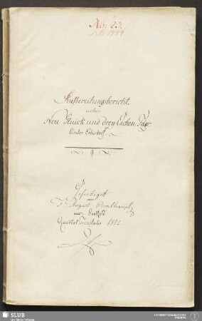 Aufbereitungsbericht uiber Neu Glück und drey Eichen Fdgr. hinter Erbisdorf - 18.6118 4.