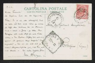 Brief von Paul Jonas an Gerhart Hauptmann
