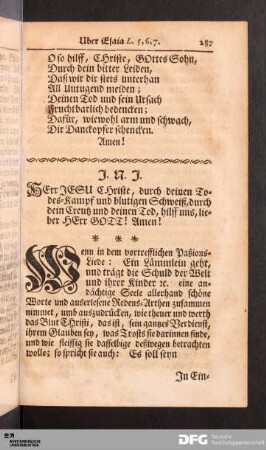 Uber Esaia LXIII. 1-6.